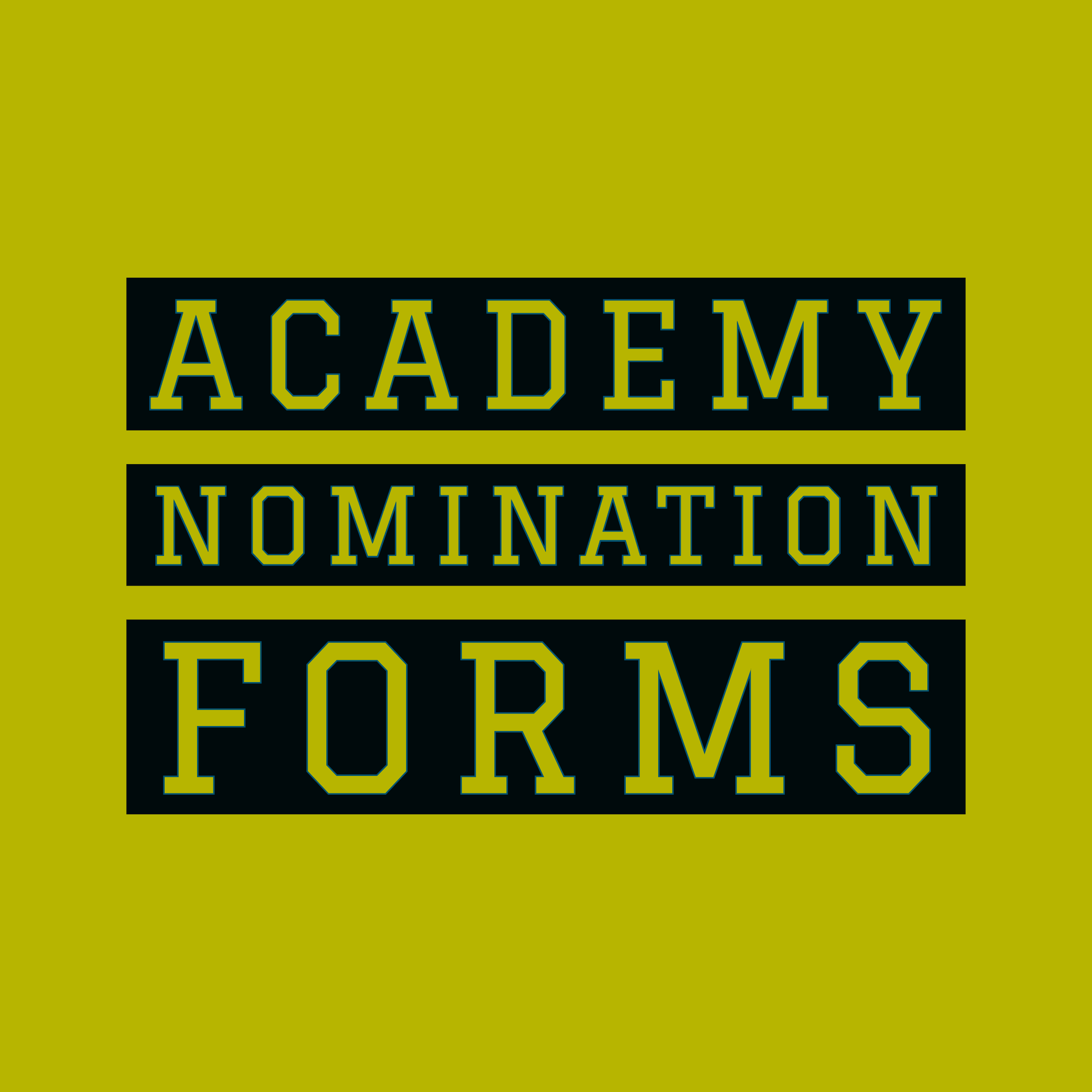 Academy Nomination Form